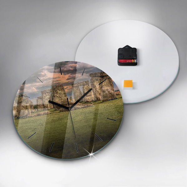 Horloge ronde Nimbostratus de Stonehenge
