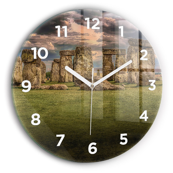 Horloge ronde Nimbostratus de Stonehenge