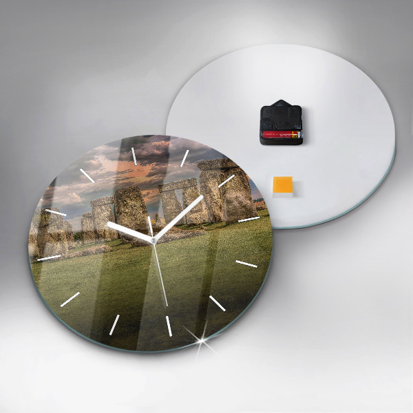 Horloge ronde Nimbostratus de Stonehenge