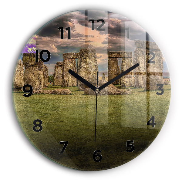Horloge ronde Nimbostratus de Stonehenge