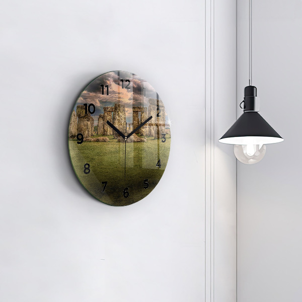 Horloge ronde Nimbostratus de Stonehenge