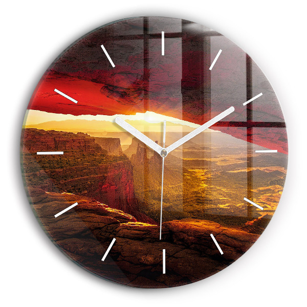 Horloge ronde Grand Canyon Arizona