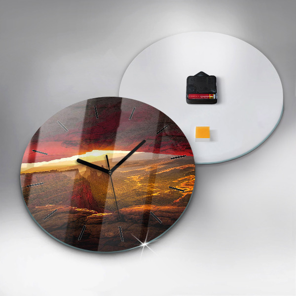 Horloge ronde Grand Canyon Arizona