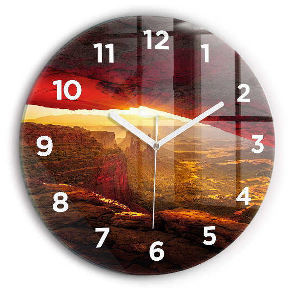 Horloge ronde Grand Canyon Arizona