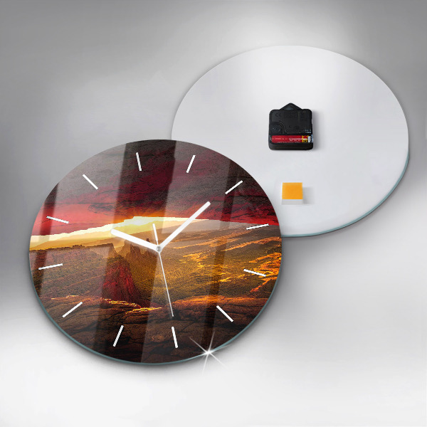 Horloge ronde Grand Canyon Arizona