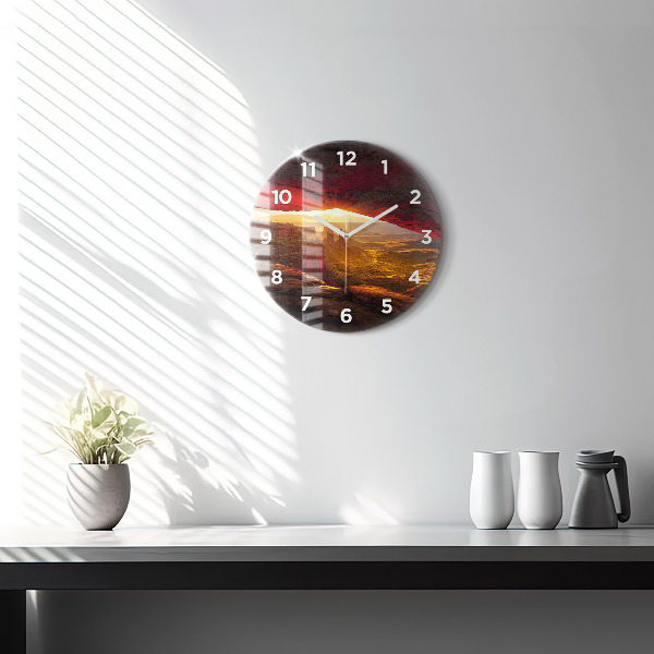 Horloge ronde Grand Canyon Arizona