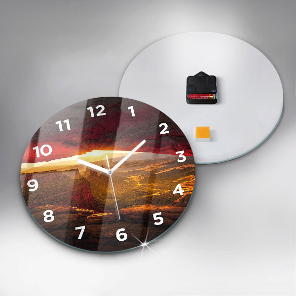 Horloge ronde Grand Canyon Arizona