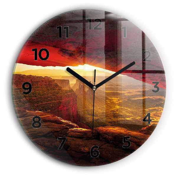 Horloge ronde Grand Canyon Arizona