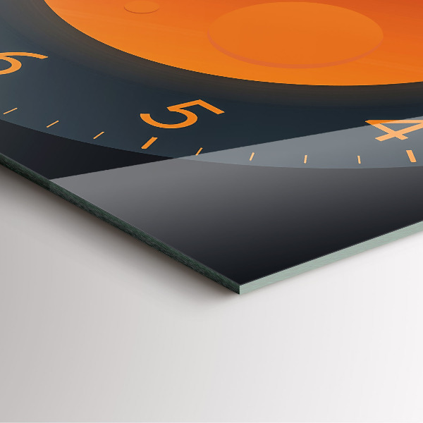 Horloge murale carrée élégant Pleine lune