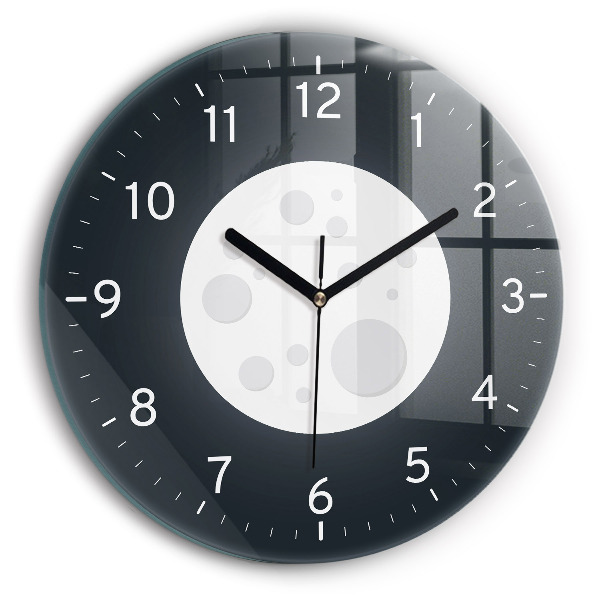 Horloge ronde murale Pleine lune