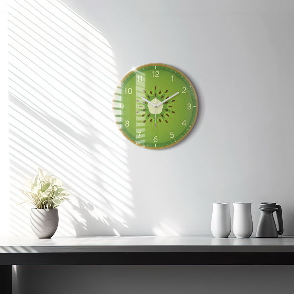 Horloge ronde murale Kiwi