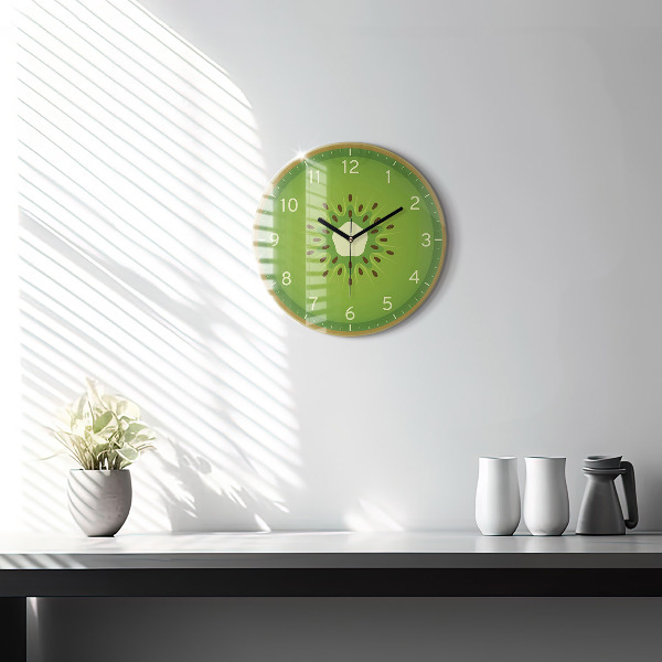 Horloge ronde murale Kiwi