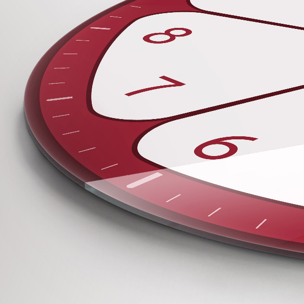 Horloge ronde murale Fruits coupés