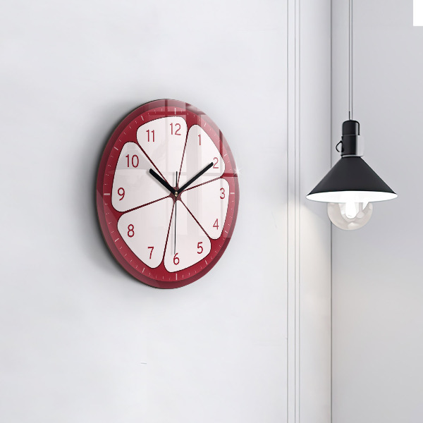 Horloge ronde murale Fruits coupés