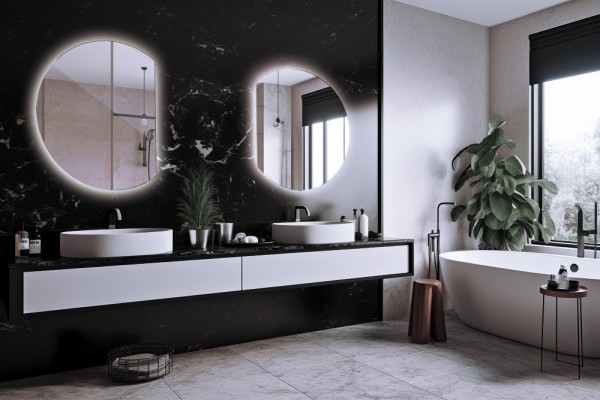 Comment choisir la taille d’un miroir pour un lavabo de salle de bain ?